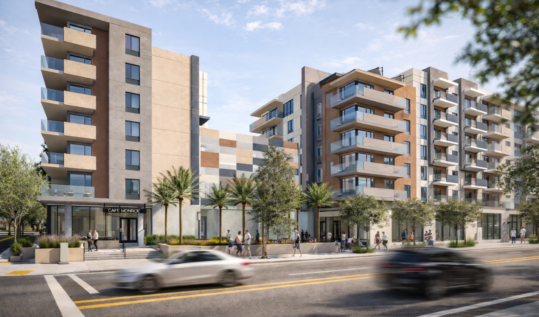 The Monroe Street View